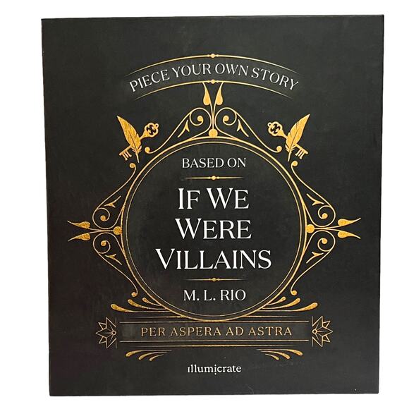 Illumicrate If We Were Villains Per Aspera ad Astra Puzzle - September 2023 - Picture 3 of 7